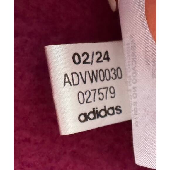 Adidas Golf Crewneck Sweatshirt athleisure Purple Magenta Powerberry Women M NWT - Picture 7 of 10